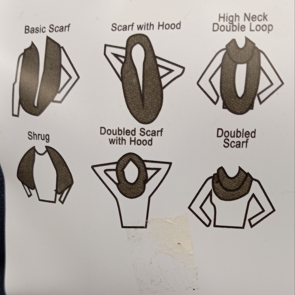 NWT Big Budda Circle Scarf - Picture 7 of 7